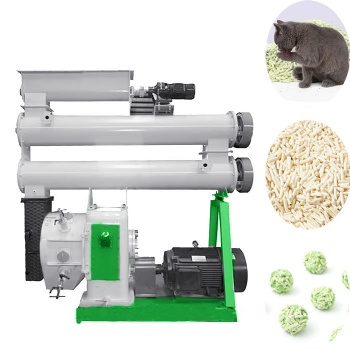 Cat litter production line